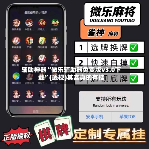 辅助神器“微乐辅助器免费版v3.0下载”(透视)其实真的有挂