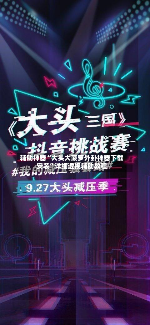辅助神器“大头大菠萝外卦神器下载安装”详细透视辅助教程