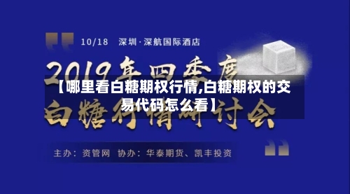 【哪里看白糖期权行情,白糖期权的交易代码怎么看】-第2张图片
