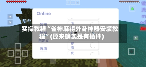 实操教程“雀神麻将外卦神器安装教程”(原来确实是有插件)-第3张图片