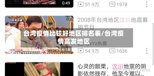 台湾疫情比较好地区排名表/台湾疫情高发地区-第2张图片