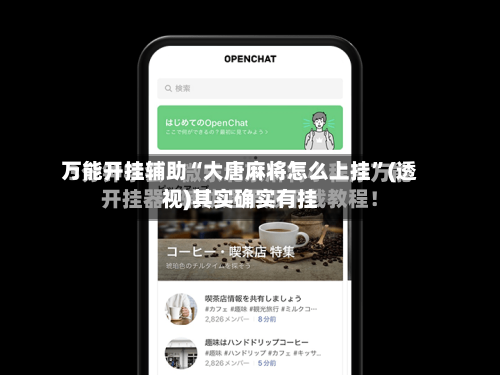 万能开挂辅助“大唐麻将怎么上挂”(透视)其实确实有挂-第2张图片