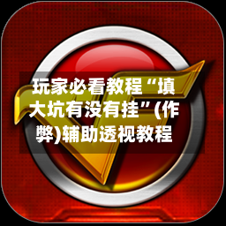 玩家必看教程“填大坑有没有挂	”(作弊)辅助透视教程-第2张图片