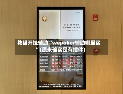 教程开挂辅助“wepoker辅助哪里买”(原来确实是有插件)-第3张图片