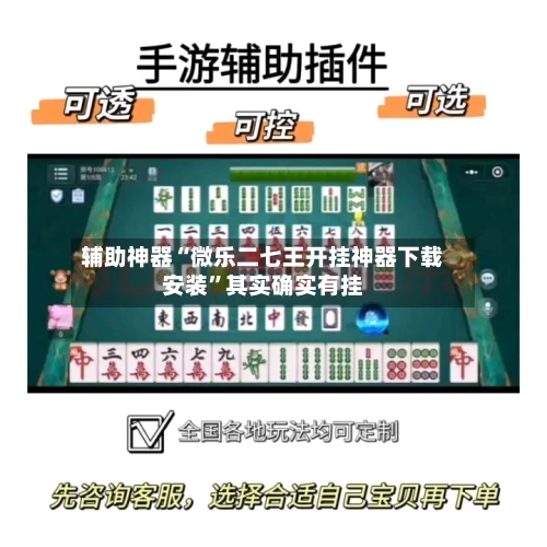 辅助神器“微乐二七王开挂神器下载安装	”其实确实有挂-第2张图片
