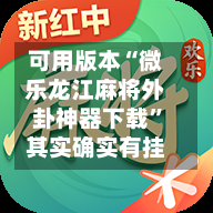 可用版本“微乐龙江麻将外卦神器下载”其实确实有挂-第2张图片