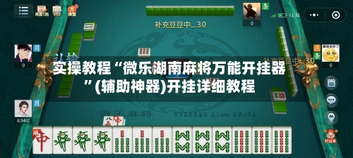 实操教程“微乐湖南麻将万能开挂器”(辅助神器)开挂详细教程-第2张图片