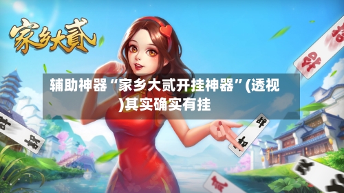 辅助神器“家乡大贰开挂神器”(透视)其实确实有挂