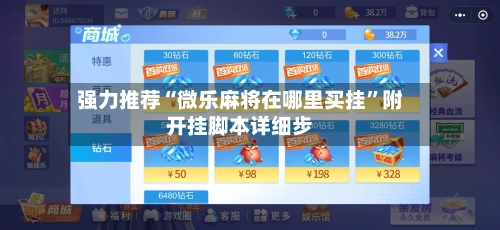 强力推荐“微乐麻将在哪里买挂	”附开挂脚本详细步-第2张图片