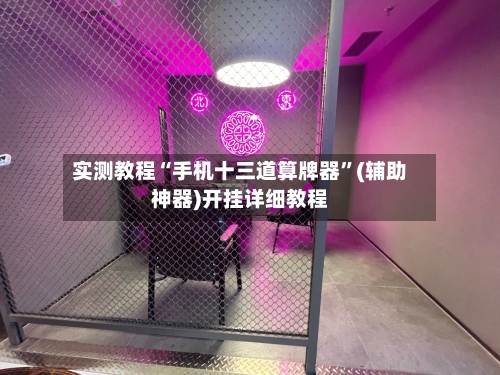 实测教程“手机十三道算牌器”(辅助神器)开挂详细教程-第2张图片