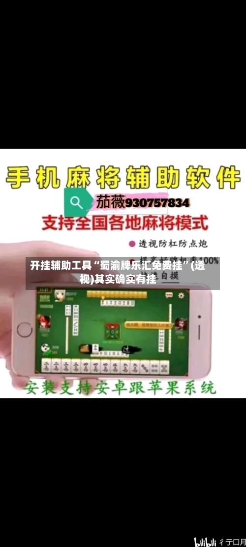 开挂辅助工具“蜀渝牌乐汇免费挂”(透视)其实确实有挂