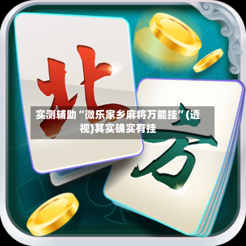实测辅助“微乐家乡麻将万能挂”(透视)其实确实有挂-第3张图片