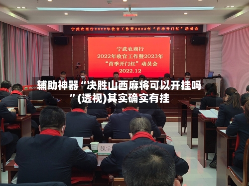辅助神器“决胜山西麻将可以开挂吗”(透视)其实确实有挂