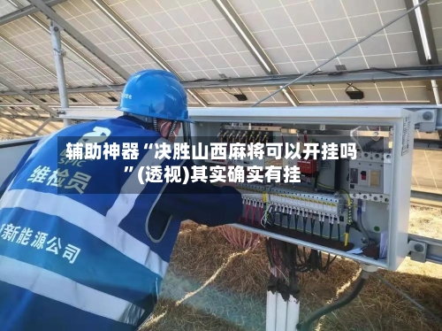 辅助神器“决胜山西麻将可以开挂吗	”(透视)其实确实有挂-第2张图片