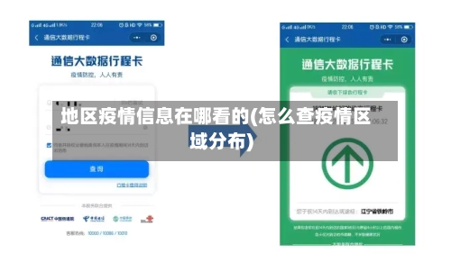 地区疫情信息在哪看的(怎么查疫情区域分布)-第2张图片