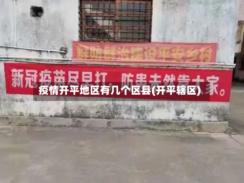 疫情开平地区有几个区县(开平辖区)-第3张图片