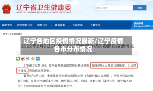 辽宁各地区疫情情况最新/辽宁疫情各市分布情况-第3张图片
