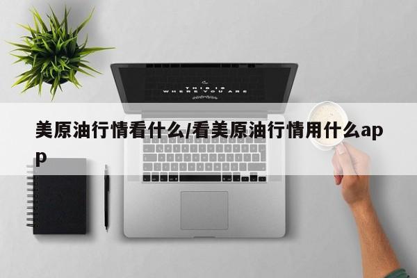美原油行情看什么/看美原油行情用什么app