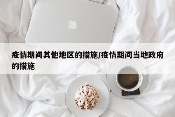 疫情期间其他地区的措施/疫情期间当地政府的措施
